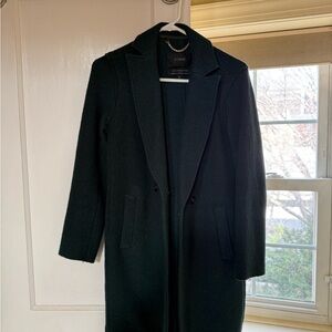 J.Crew  Green Wool Coat